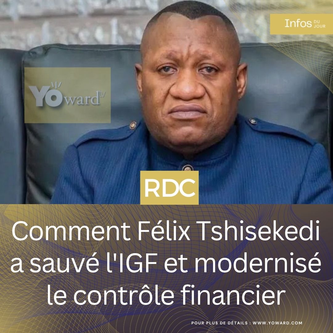 Jules Alingete et Christophe Bitasimwa lors du lancement du séminaire sur le renforcement des capacités de l'IGF à Kinshasa.
