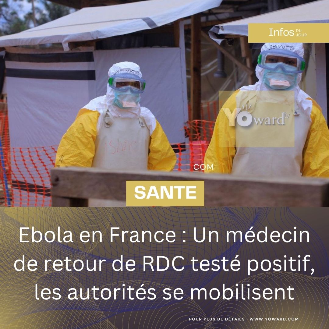 Illustration médicale symbolisant les mesures de confinement et la lutte contre le virus Ebola dans un milieu hospitalier.