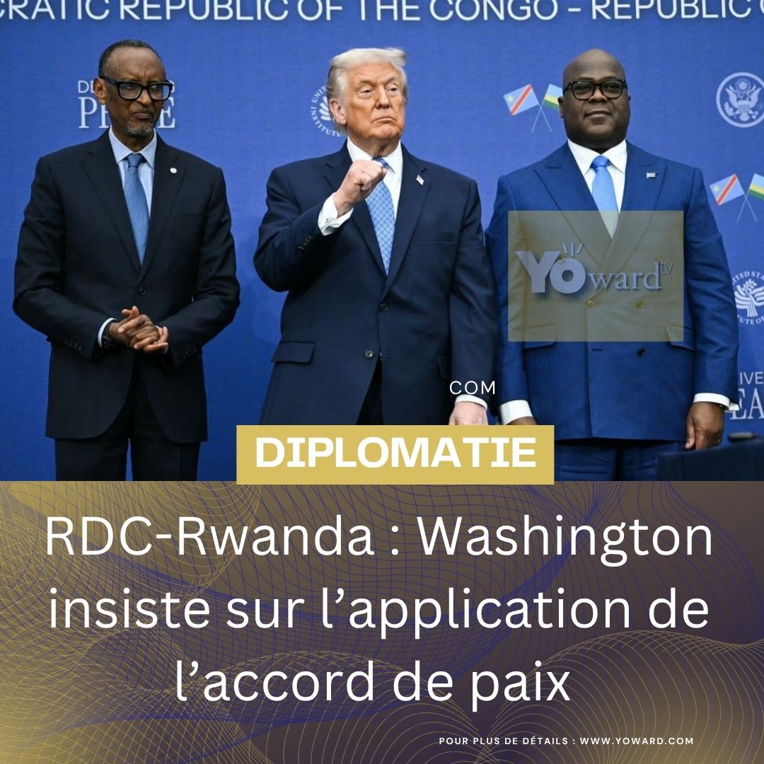 Représentants diplomatiques lors d'une réunion du Comité mixte de surveillance pour la paix entre la RDC et le Rwanda.