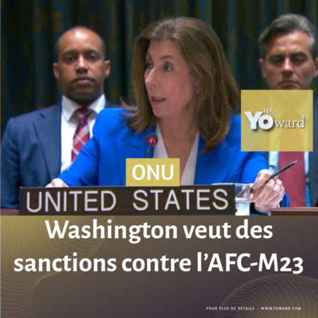 Washington veut des sanctions contre l’AFC-M23