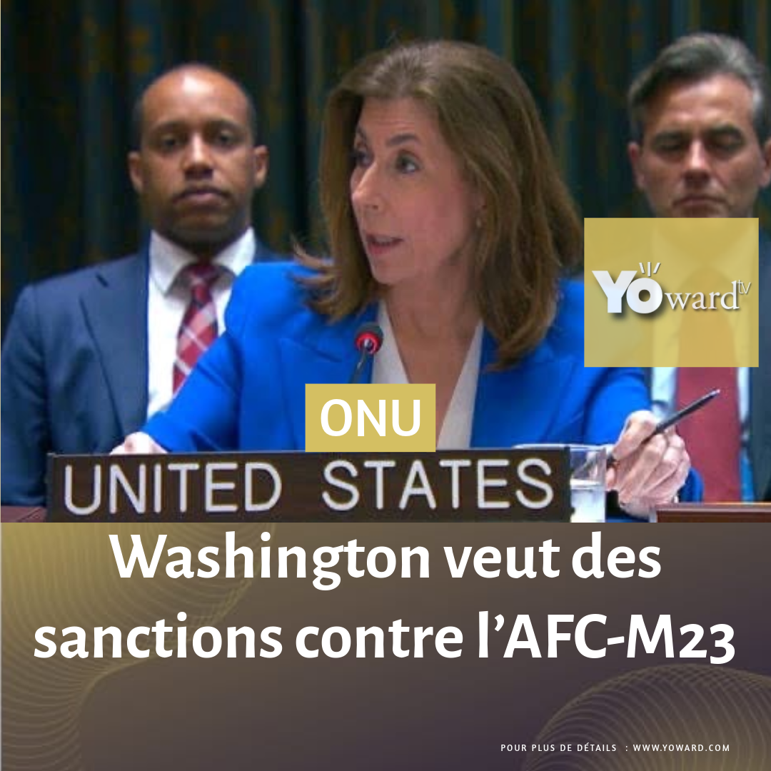 Washington veut des sanctions contre l’AFC-M23