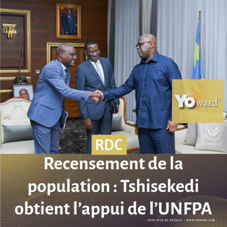 Recensement de la population : Tshisekedi obtient l’appui de l’UNFPA  