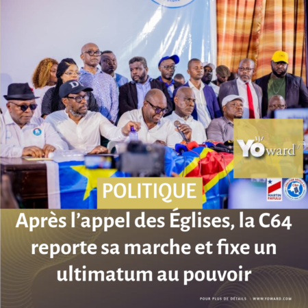 Après l’appel des Églises, la C64 reporte sa marche et fixe un ultimatum au pouvoir