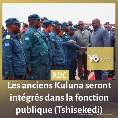 Les anciens Kuluna seront intégrés dans la fonction publique (Tshisekedi)