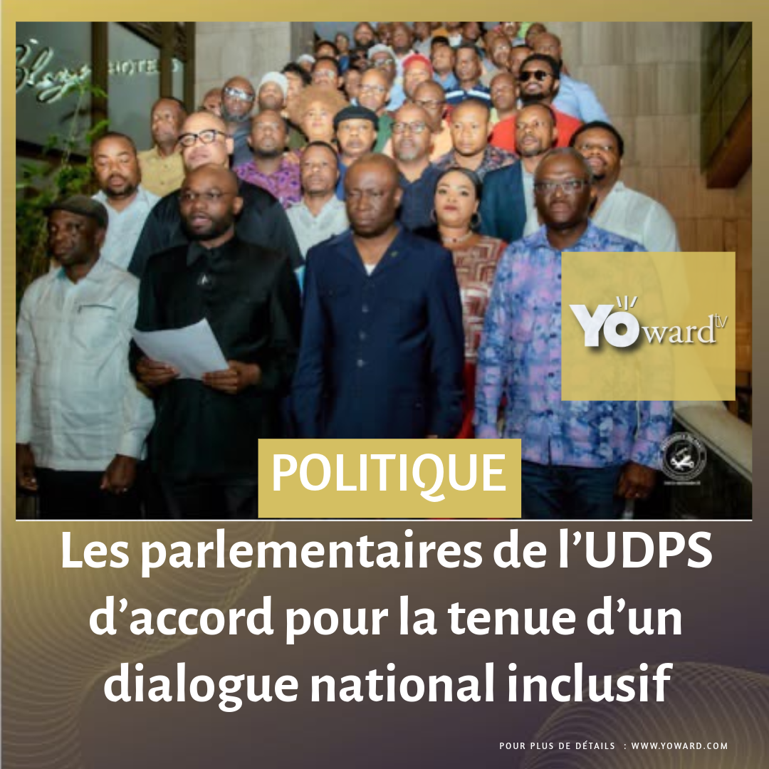 Les parlementaires de l’UDPS d’accord pour la tenue d’un dialogue national inclusif