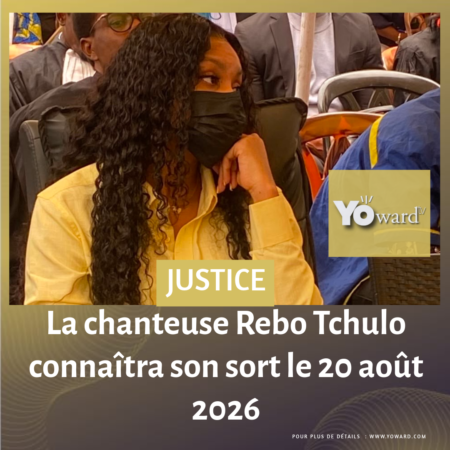 La chanteuse Rebo Tchulo connaîtra son sort le 20 août 