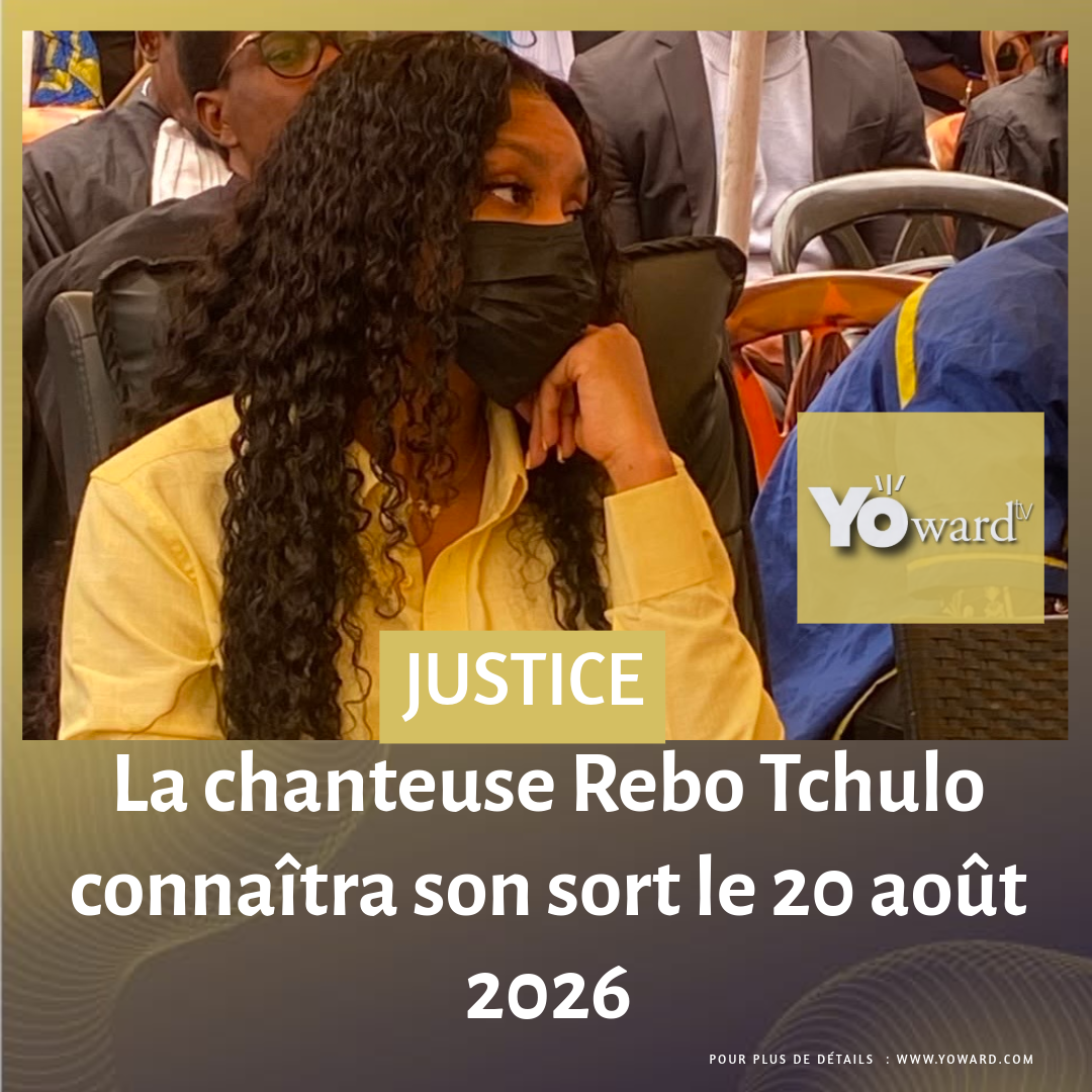 La chanteuse Rebo Tchulo connaîtra son sort le 20 août