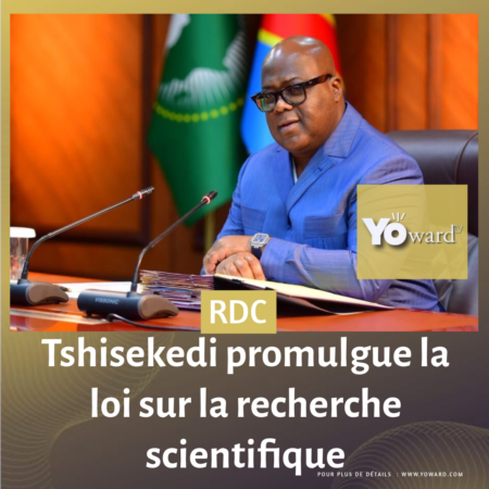 RDC : Tshisekedi promulgue la loi sur la recherche scientifique
