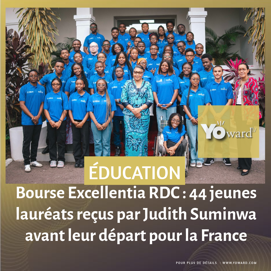 Bourse Excellentia RDC : 44 jeunes lauréats reçus par Judith Suminwa avant leur départ pour la France