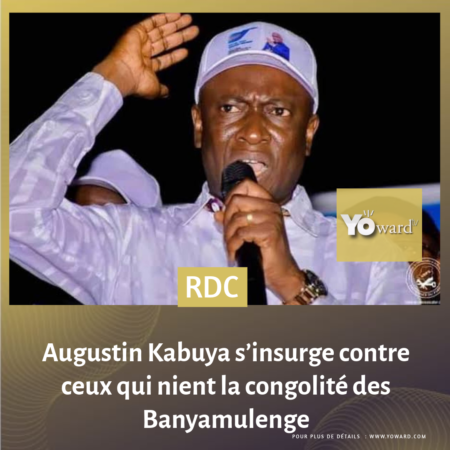 Augustin Kabuya s’insurge contre ceux qui nient la congolité des Banyamulenge