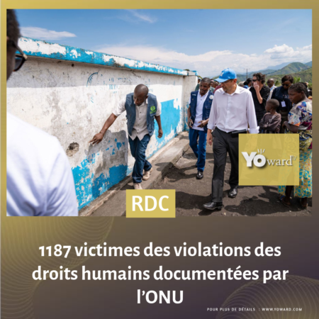 1187 victimes des violations des droits humains documentées par l’ONU