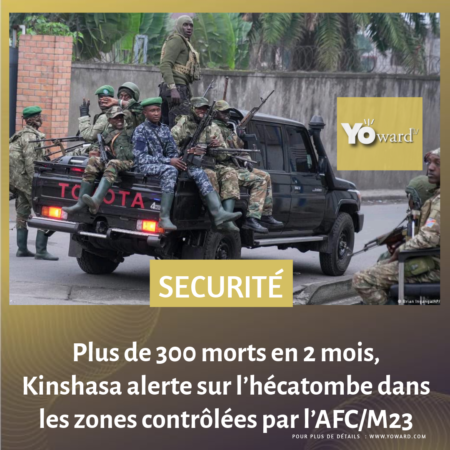 Plus de 300 morts en 2 mois, Kinshasa alerte sur l’hécatombe dans les zones contrôlées par l’AFC/M23