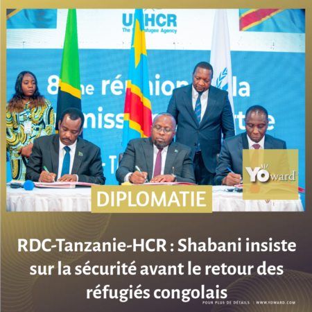 RDC-Tanzanie-HCR : Shabani insiste sur la sécurité avant le retour des réfugiés congolais
