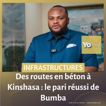 Des routes en béton à Kinshasa : le pari réussi de Bumba