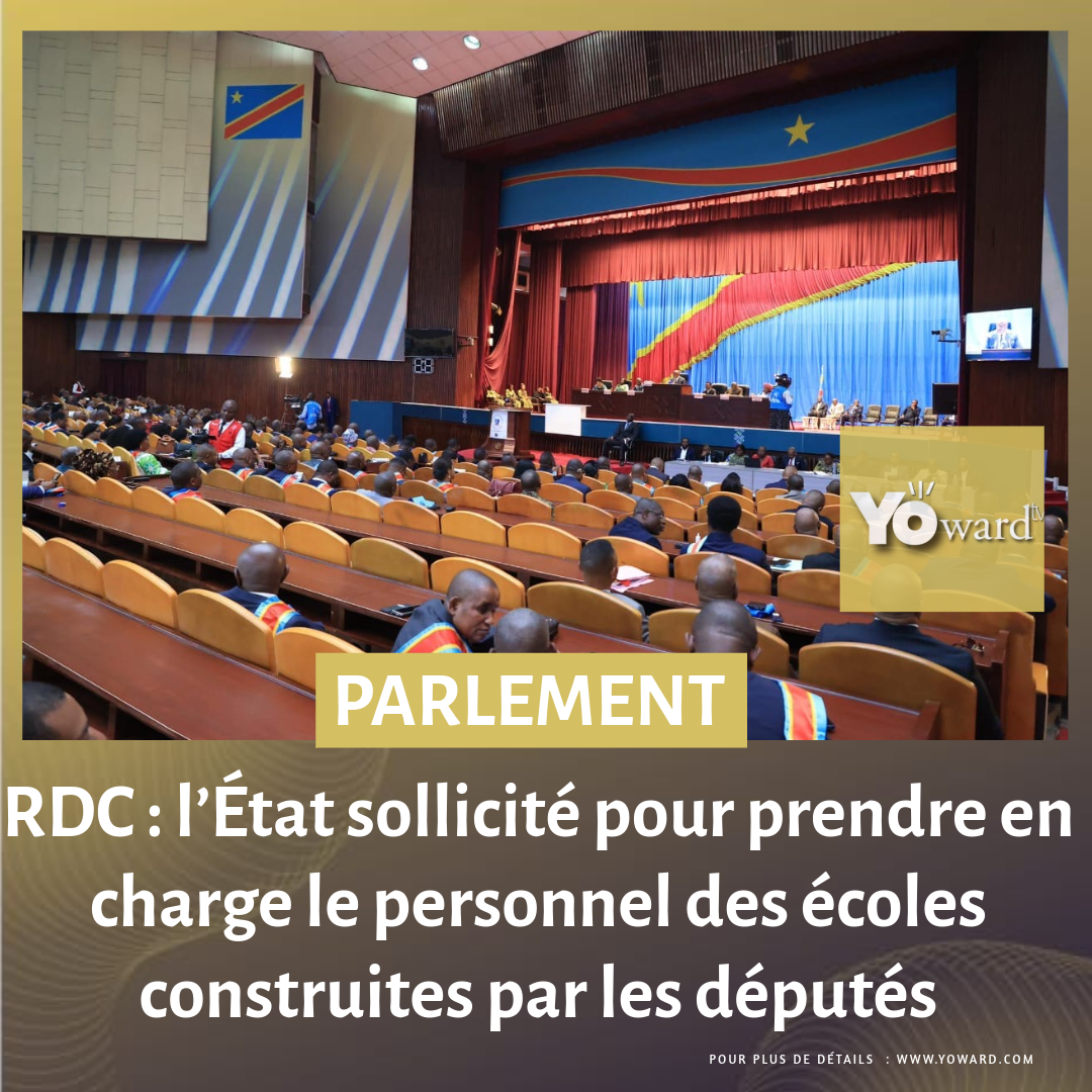 RDC: l’État sollicité pour prendre en charge le personnel des écoles construites par les députés