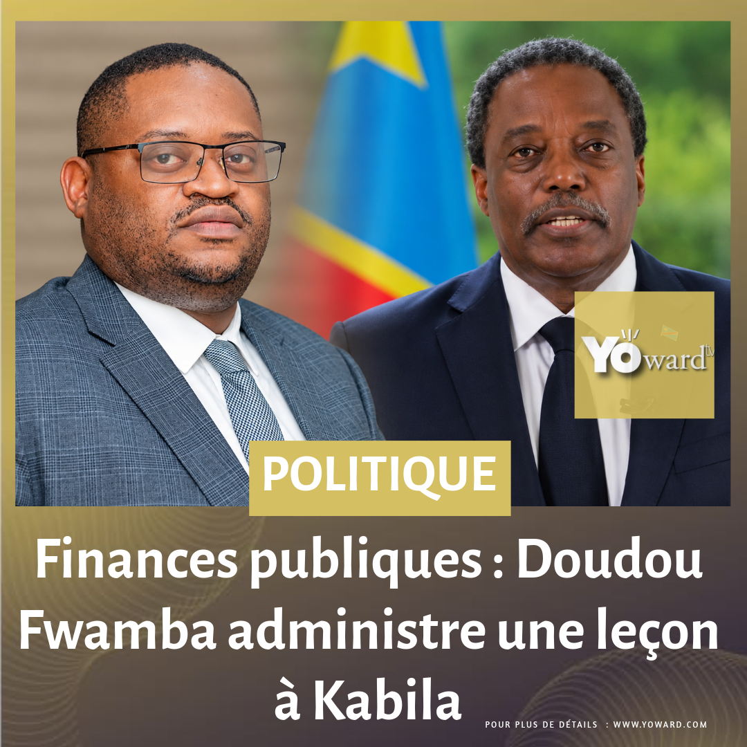 Finances publiques : Doudou Fwamba administre une leçon à Kabila