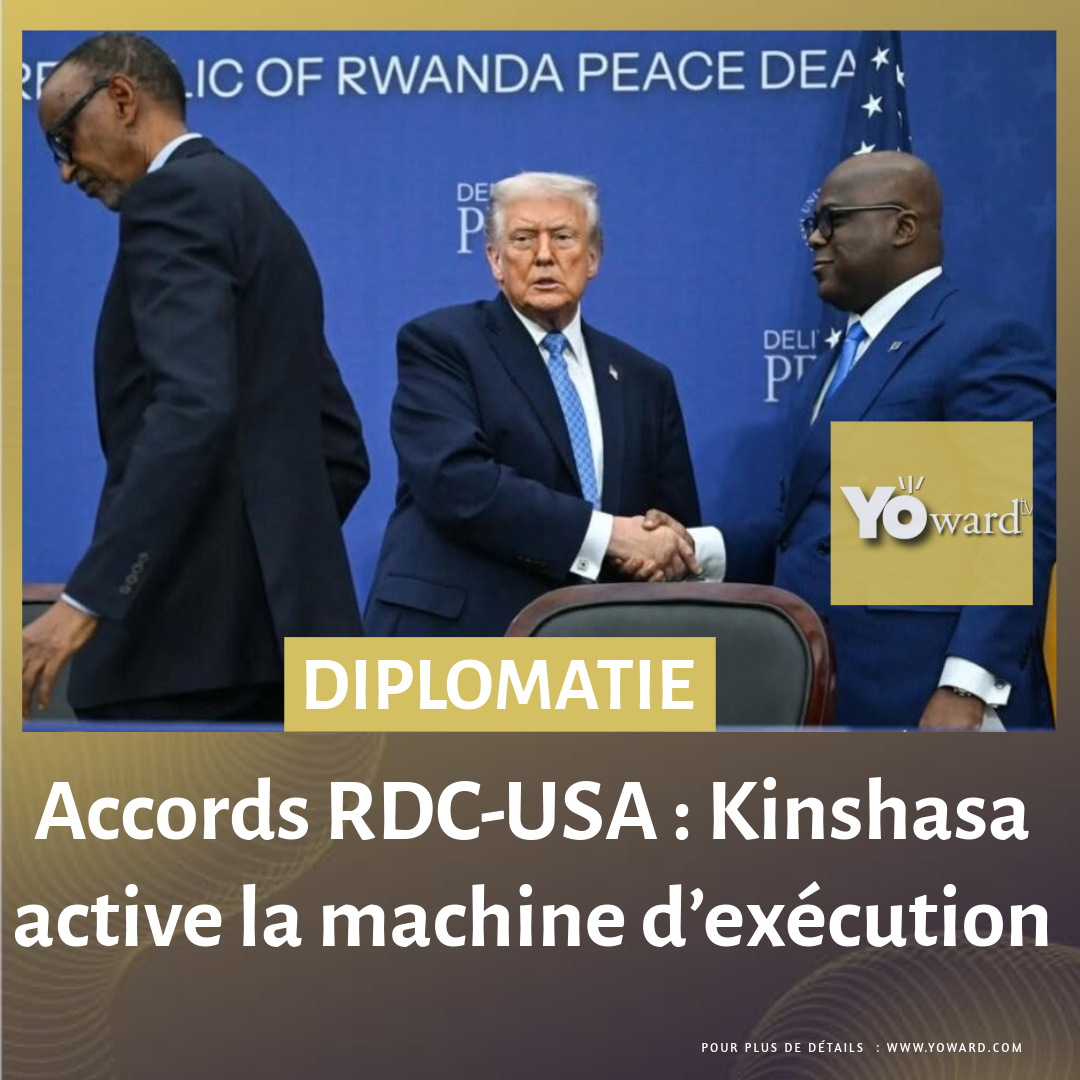 Accords RDC-USA : Kinshasa active la machine d’exécution