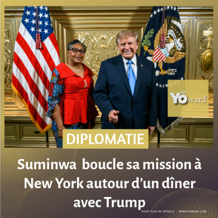 Suminwa boucle sa mission à New York autour d’un dîner avec Trump