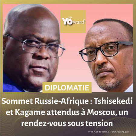 Sommet Russie-Afrique : Tshisekedi et Kagame attendus à Moscou, un rendez-vous sous tension