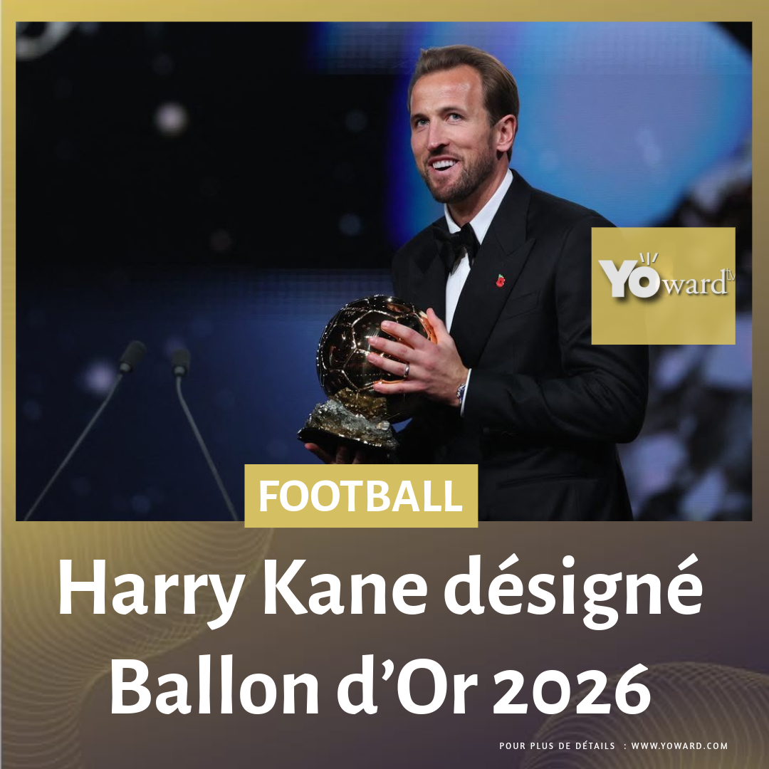 Harry Kane désigné Ballon d’Or 2026
