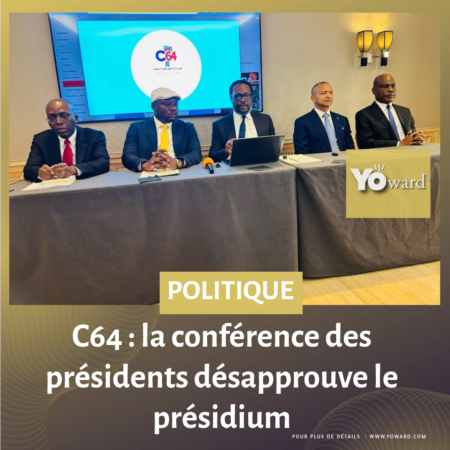 C64 : la conférence des présidents désapprouve le présidium