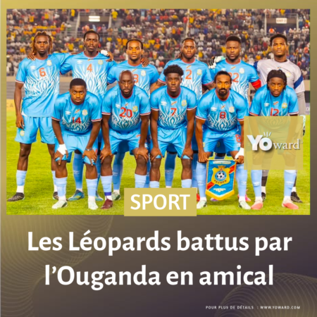Les Léopards battus par l’Ouganda en amical